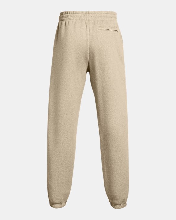 Pantaloni UA Essential Fleece Puddle da uomo, Brown, pdpMainDesktop image number 6